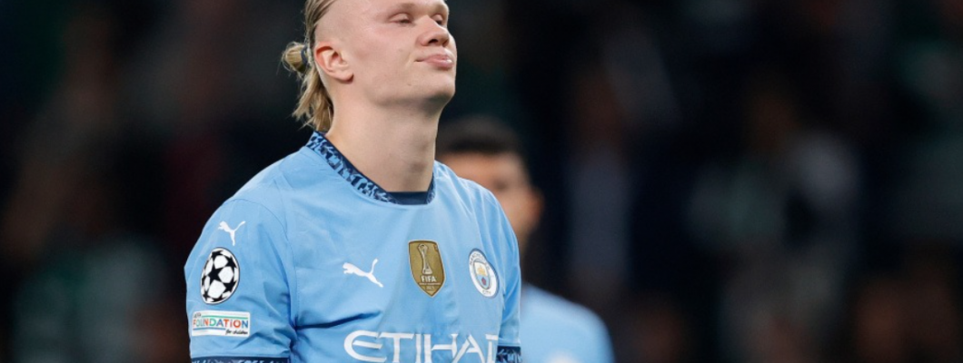 Haaland tabte et straffespark og fik den laveste score