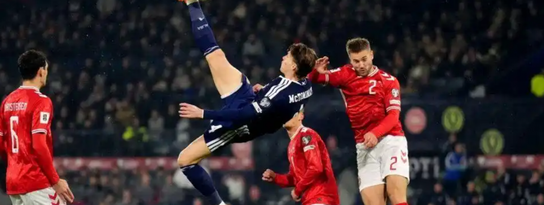 Danmark lider et grusomt nederlag ved handicapkampen mod Skotland