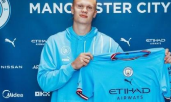 Håland får Manchester City nr. 9-trøjen