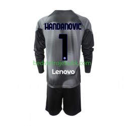 Inter Milan Samir Handanovic 1 Målmand Børn Hjemmebane Fodboldtrøje 2022-2023 Langærmet