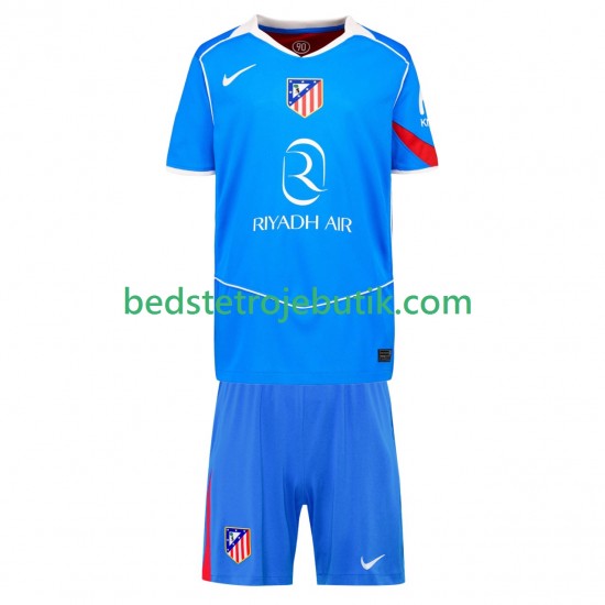Atlético Madrid Børn 3. Valg Fodboldtrøje 2025-2026 Kortærmet