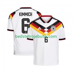 Tyskland Joshua Kimmich 6 Mænd Hjemmebane Fodboldtrøje World Cup 2026 Kortærmet