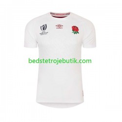 England Mænd Hjemmebane Fodboldtrøje Rugby World Cup 2023 Kortærmet