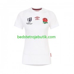 England Dame Hjemmebane Fodboldtrøje Rugby World Cup 2023 Kortærmet