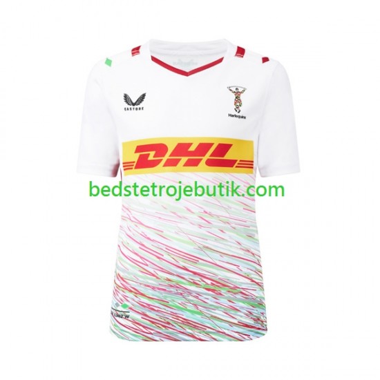 Harlequins Mænd Udebane Fodboldtrøje Rugby 2024 Kortærmet