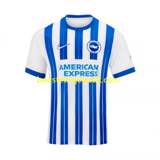 Brighton Hove Albion Mænd Hjemmebane Fodboldtrøje 2024-2025 Kortærmet
