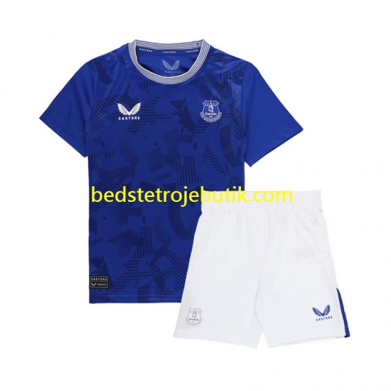 Everton Børn Hjemmebane Fodboldtrøje 2024-2025 Kortærmet