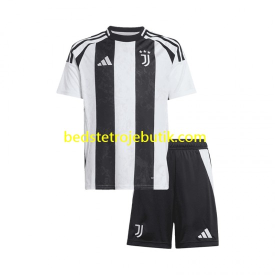 Juventus Børn Hjemmebane Fodboldtrøje 2024-2025 Kortærmet