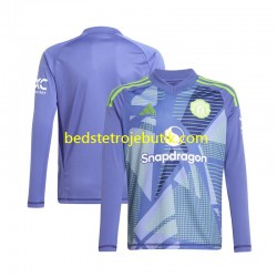 Manchester United Målmand Mænd Hjemmebane Fodboldtrøje 2024-2025 Langærmet