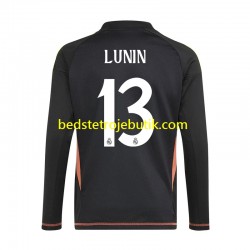 Real Madrid Andriy Lunin 13 Målmand Mænd Udebane Fodboldtrøje 2024-2025 Langærmet