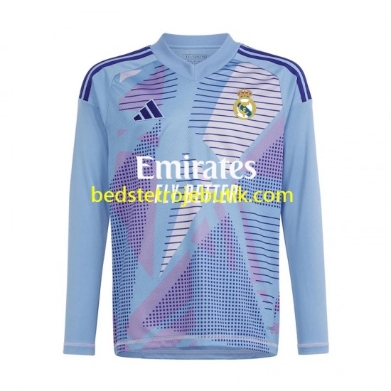Real Madrid Målmand Mænd Hjemmebane Fodboldtrøje 2024-2025 Langærmet