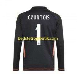 Real Madrid Thibaut Courtois 1 Målmand Mænd Udebane Fodboldtrøje 2024-2025 Kortærmet