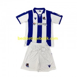 Real Sociedad Børn Hjemmebane Fodboldtrøje 2024-2025 Kortærmet