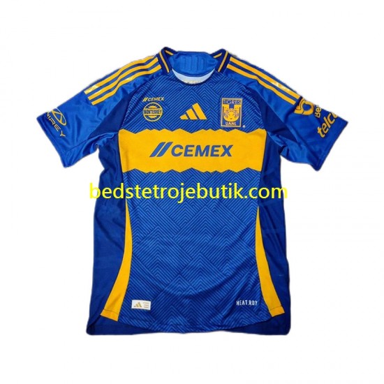 Tigres UANL Mænd Udebane Fodboldtrøje 2024-2025 Kortærmet