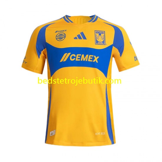 Tigres UANL Mænd Hjemmebane Fodboldtrøje 2024-2025 Kortærmet