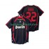 AC Milan KAKA 22 2007 Retro Mænd 3. Valg Fodboldtrøje 2006 Kortærmet