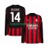 AC Milan Modrić Luca 14 Mænd Hjemmebane Fodboldtrøje 2025-2026 Langærmet