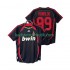 AC Milan RONALDO 99 2007 Retro Mænd 3. Valg Fodboldtrøje 2006 Kortærmet