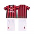 AC Milan 1996 1997 Retro Børn Hjemmebane Fodboldtrøje Kortærmet