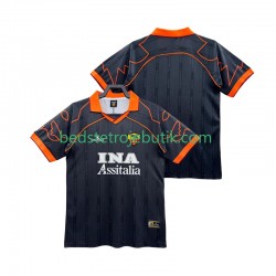 AS Roma Retro Mænd Udebane Fodboldtrøje 1999 1998 Kortærmet