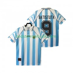 Argentina BATISTUTA 9 1996 1997 Retro Mænd Hjemmebane Fodboldtrøje Kortærmet