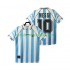 Argentina Lionel Messi 10 1996 1997 Retro Mænd Hjemmebane Fodboldtrøje Kortærmet