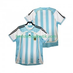 Argentina 2014 Retro Mænd Hjemmebane Fodboldtrøje Kortærmet