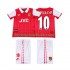 Arsenal BERGKAMP 10 1994 1996 Retro Børn Hjemmebane Fodboldtrøje Kortærmet