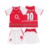 Arsenal BERGKAMP 10 2003 Retro Børn Hjemmebane Fodboldtrøje 2002 Kortærmet
