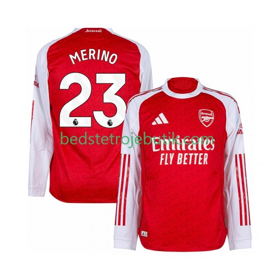 Arsenal Merino 23 Mænd Hjemmebane Fodboldtrøje 2025-2026 Langærmet