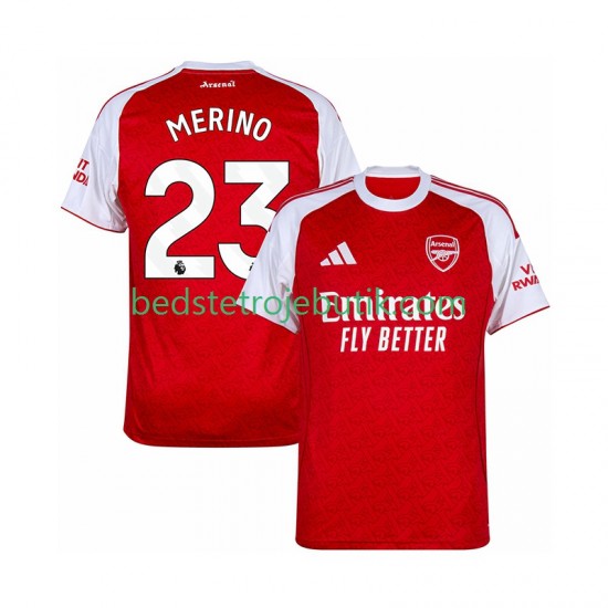 Arsenal Merino 23 Mænd Hjemmebane Fodboldtrøje 2025-2026 Kortærmet