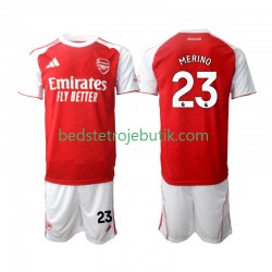 Arsenal Merino 23 Børn Hjemmebane Fodboldtrøje 2025-2026 Kortærmet