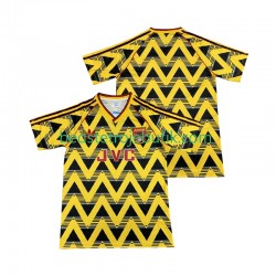 Arsenal 1991 1993 Retro Mænd Udebane Fodboldtrøje Kortærmet
