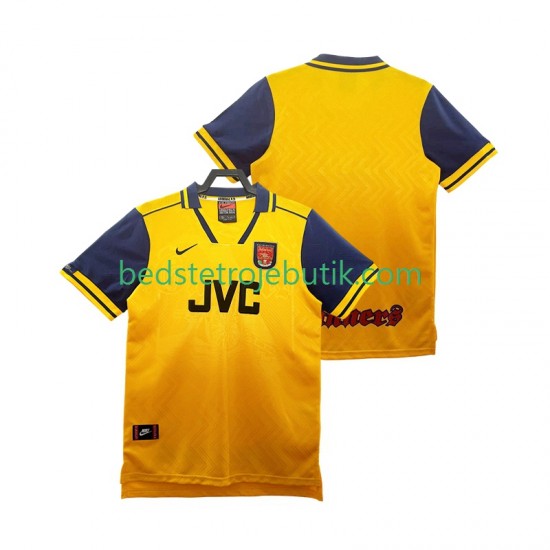 Arsenal 1996 1997 Retro Mænd Udebane Fodboldtrøje Kortærmet