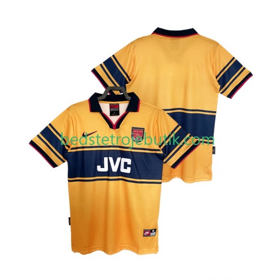 Arsenal 1997 Retro Mænd Udebane Fodboldtrøje 1999 Kortærmet
