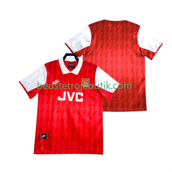 Arsenal 1993 1994 Retro Mænd Hjemmebane Fodboldtrøje Kortærmet