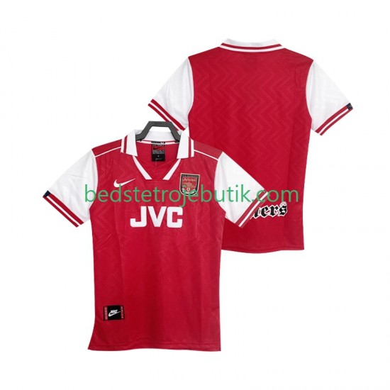 Arsenal 1996 1997 Retro Mænd Hjemmebane Fodboldtrøje Kortærmet