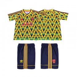 Arsenal 1991 1993 Retro Børn Udebane Fodboldtrøje Kortærmet