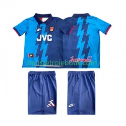 Arsenal 1995 1996 Retro Børn Udebane Fodboldtrøje Kortærmet