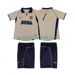 Arsenal 2001 Retro Børn Udebane Fodboldtrøje 2002 Kortærmet