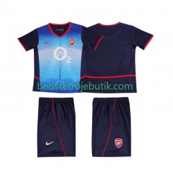 Arsenal Retro Børn Udebane Fodboldtrøje 2004 2002 Kortærmet