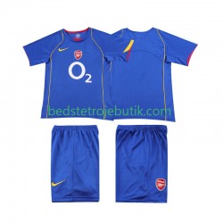Arsenal 2005 Retro Børn Udebane Fodboldtrøje 2004 Kortærmet