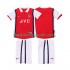 Arsenal Retro Børn Hjemmebane Fodboldtrøje 1999 1998 Kortærmet