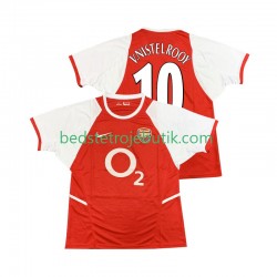 Arsenal Ruud van Nistelrooy 10 2003 Retro Mænd Hjemmebane Fodboldtrøje 2002 Kortærmet