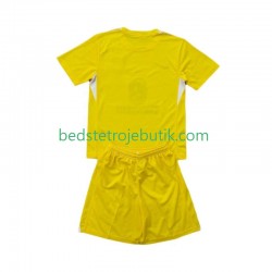 Atlético Madrid Målmand Børn Hjemmebane Fodboldtrøje 2025-2026 Kortærmet