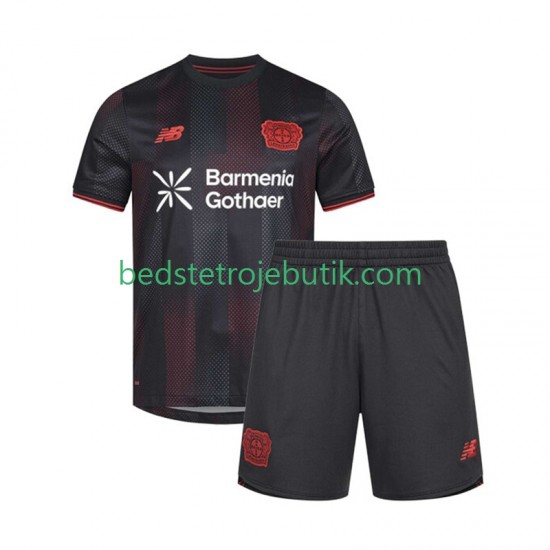 Bayer 04 Leverkusen Børn Hjemmebane Fodboldtrøje 2025-2026 Kortærmet