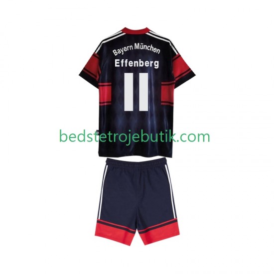 FC Bayern München Effenberg 11 1997 Retro Børn Hjemmebane Fodboldtrøje 1999 Kortærmet