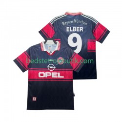 FC Bayern München Elber 9 1997 Retro Mænd Hjemmebane Fodboldtrøje 1999 Kortærmet