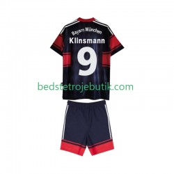 FC Bayern München Klinsmann 9 1997 Retro Børn Hjemmebane Fodboldtrøje 1999 Kortærmet