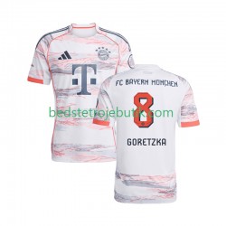 FC Bayern München Leon Goretzka 8 Mænd Udebane Fodboldtrøje 2025-2026 Kortærmet